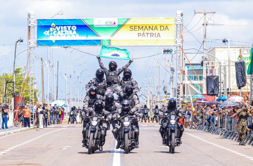  Veja em FOTOS como foi o desfile de 7 de Setembro em Macapá