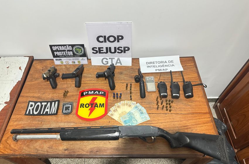  Ação da Rotam contra facção ligada a crimes em Macapá termina com quatro mortos