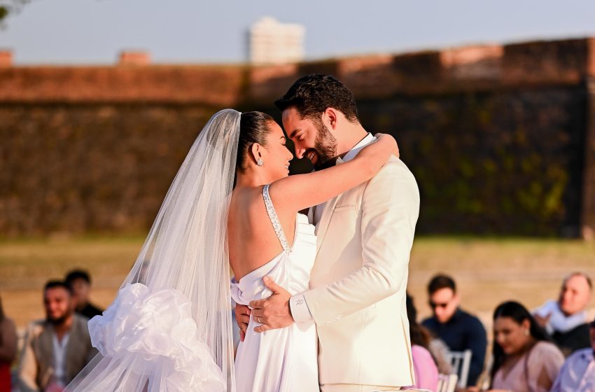  Fortaleza de São José de Macapá marca história de casal do primeiro beijo ao altar