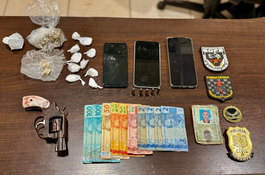  Suspeito de integrar facção morre em confronto com a Força Tática em Porto Grande