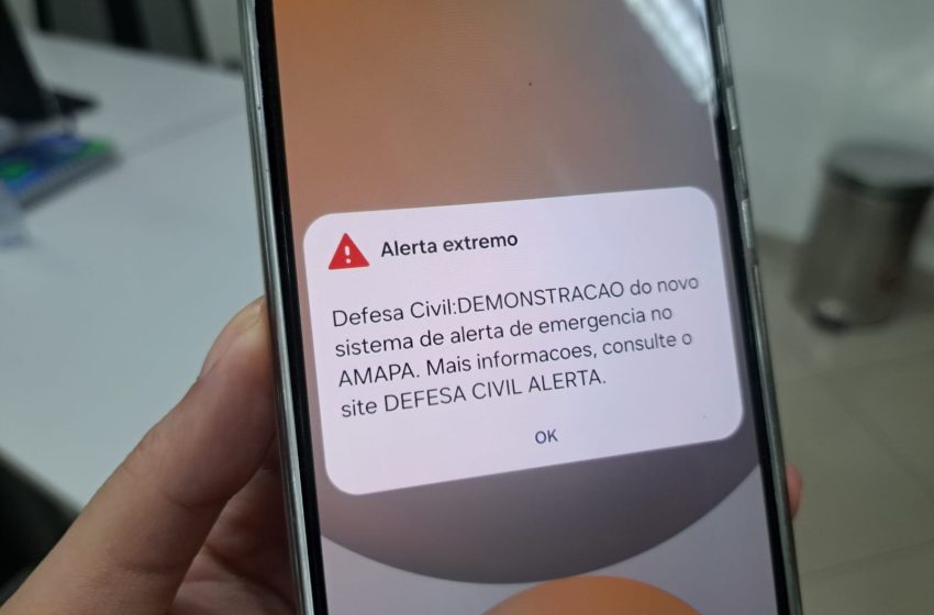  Amapaenses relatam susto com alerta da Defesa Civil: 'pensei que era alarme do shopping'