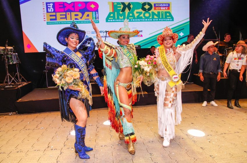  Glenda Larissa é eleita Rainha da 54ª Expofeira do Amapá