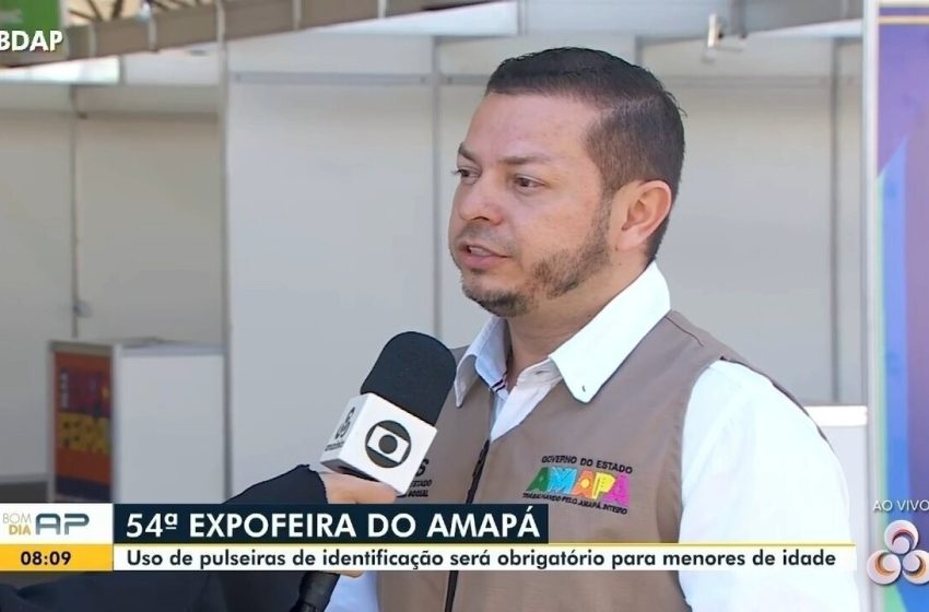  Expofeira 2025: pulseiras de identificação serão distribuídas para  público infantil no Amapá