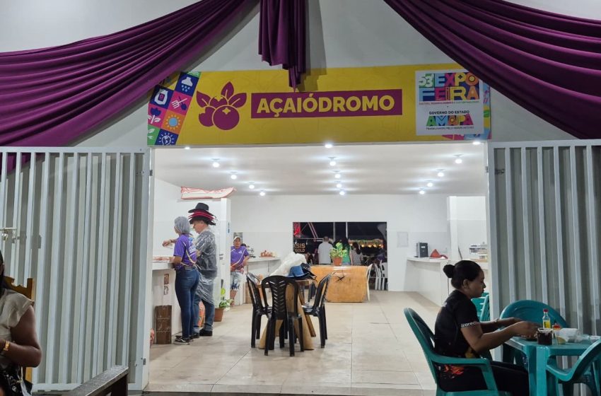  ‘Açaiódromo’: visitantes da Expofeira do Amapá encontram açaí à venda até de madrugada