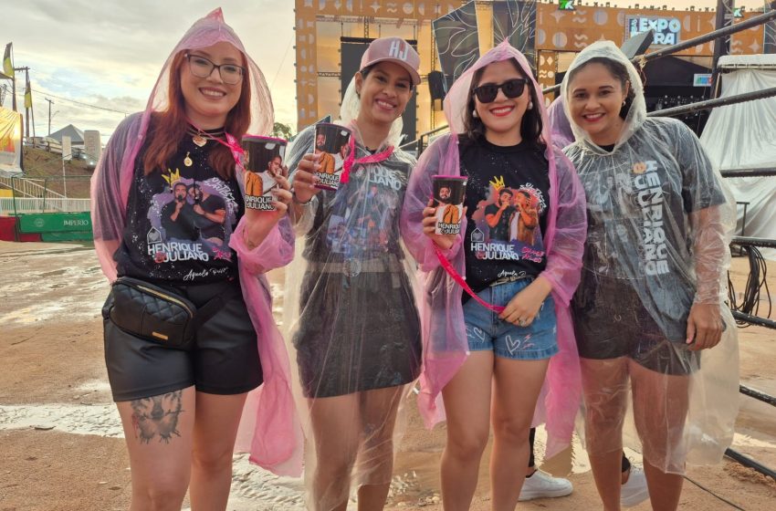  Fãs acampam 6 horas antes do show de Henrique & Juliano no AP e montam ‘kit sobrevivência’ 