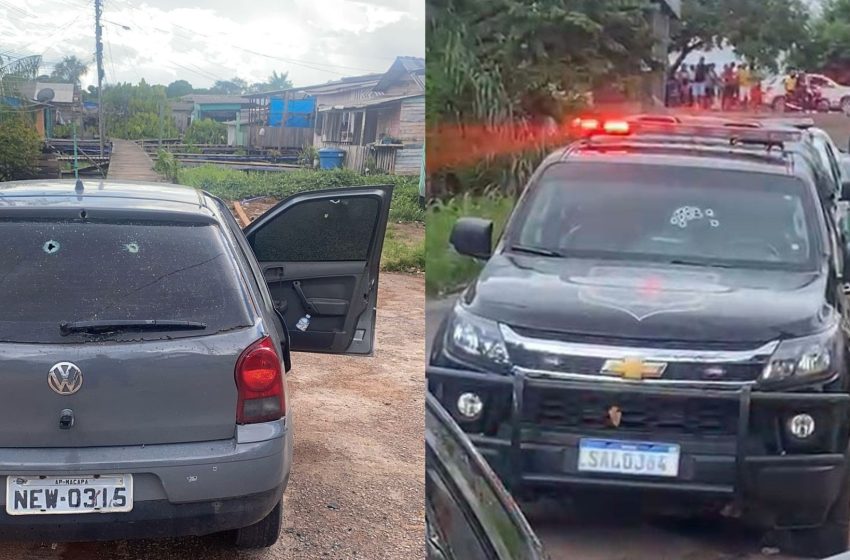 VÍDEO: casal é preso em Macapá suspeito de render motorista e roubar carro