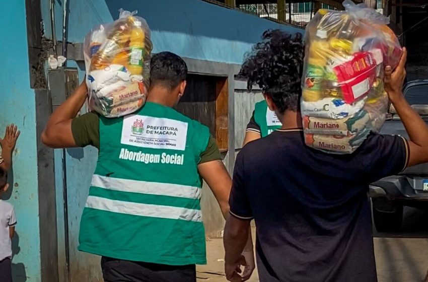  Famílias afetadas por incêndio na Baixada Pará recebem apoio social em Macapá