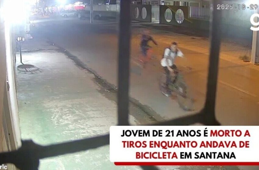  Jovem de 21 anos é morto a tiros ao andar de bicicleta em Santana; VÍDEO