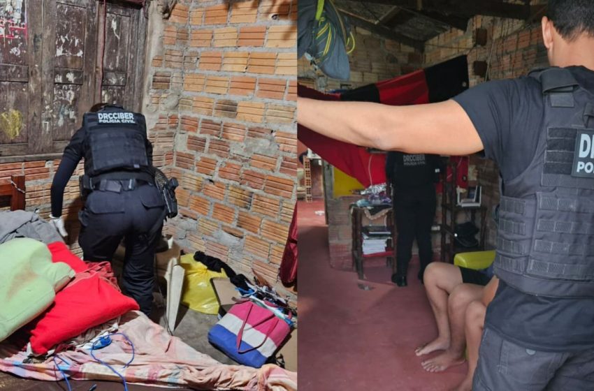  Polícia prende jovem com imagens de criança de 1 ano em conteúdo de pornografia no Amapá