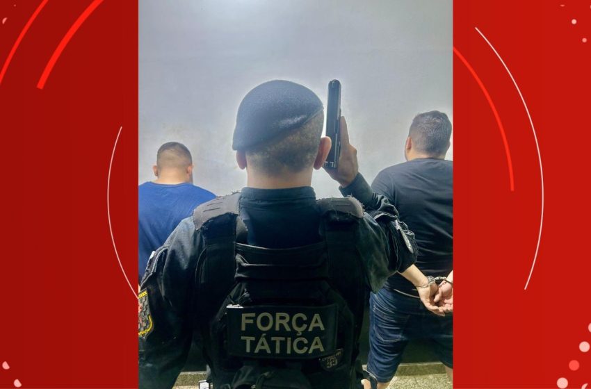 Dois irmãos são presos suspeitos de tráfico de drogas, na Zona Sul de Macapá