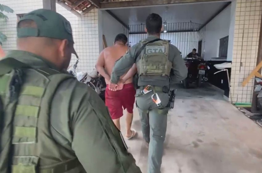  Líder de facção criminosa é preso com armas e munições em Macapá; VÍDEO