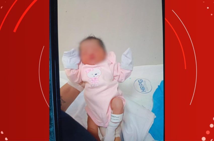  Ainda com o cordão umbilical, recém-nascida é encontrada abandonada no interior do Amapá