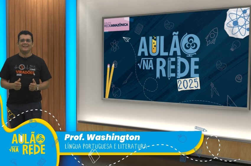  Aulão na Rede: professor explica os gêneros textuais da Língua Portuguesa e da Literatura