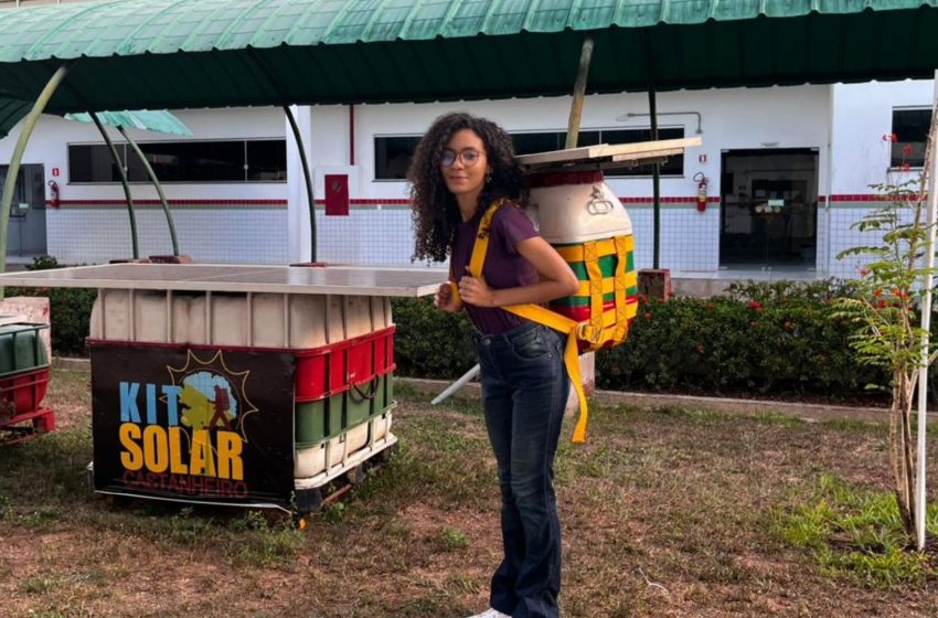  Estudante do Amapá vence Prêmio Jovem Cientista com kit solar portátil para castanheiros