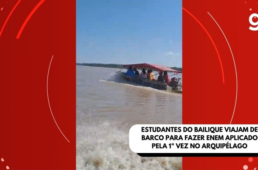  Estudantes do Bailique viajam de barco para fazer Enem aplicado pela 1ª vez no arquipélago; VÍDEO