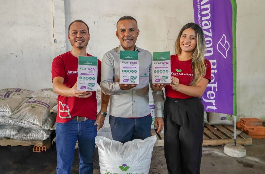  Startup do Amapá apresenta na COP30 fertilizante de caroço de açaí que reduz emissão de carbono na Amazônia