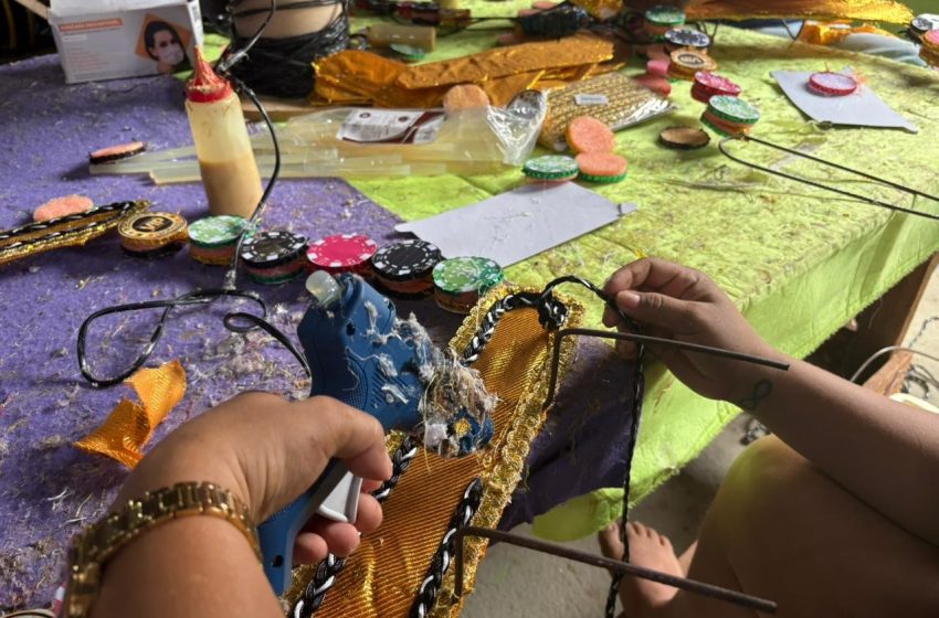  Trabalho intenso nos barracões aquece a preparação para o Carnaval 2026 em Macapá