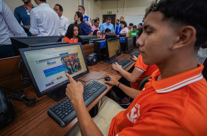  Amapá recebe 100 computadores e cursos gratuitos em ação do Governo Federal