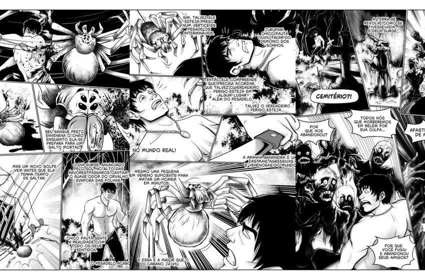  História em Quadrinhos ilustrada por artista do Amapá é lançada em revista nacional