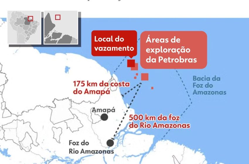  Petrobras confirma que vai atender solicitação do MPF sobre perda de fluido em águas profundas no Amapá