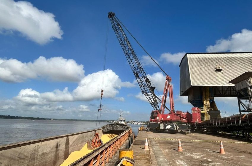  Porto de Santana registra crescimento de 13,5% na movimentação de cargas em 2025