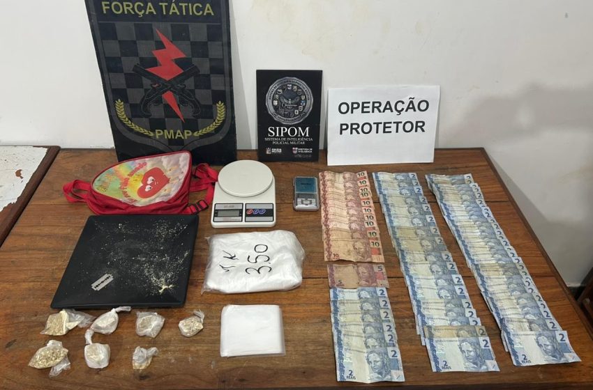  Força Tática prende sete suspeitos durante patrulhamento no fim de semana em Macapá