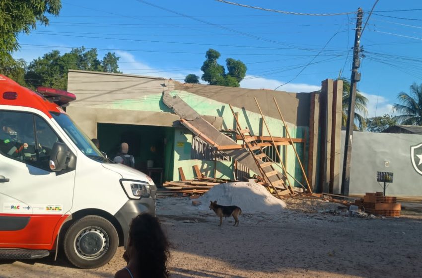  Pedreiro morre após ser atingido por laje em obra na Zona Norte de Macapá