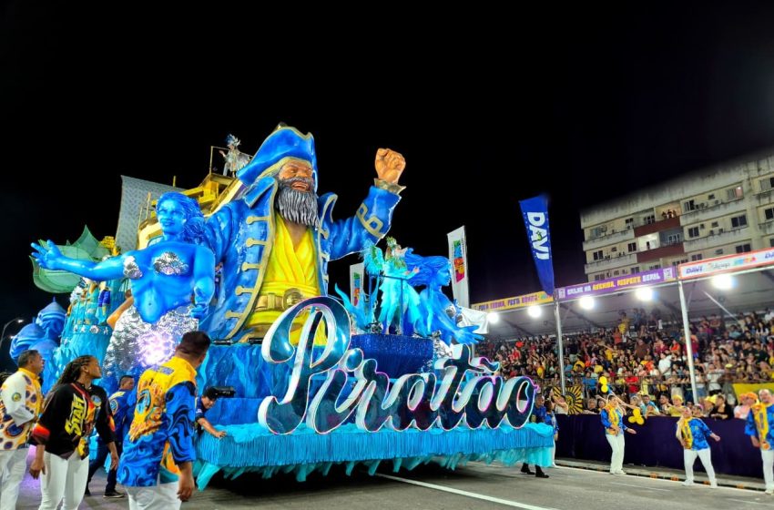  Entenda o que fez o 'Piratão', uma das maiores campeãs do carnaval do AP ser rebaixada pela 1ª vez