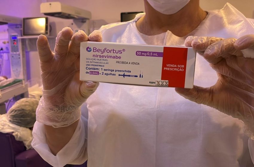  Amapá recebe 500 doses de vacina contra bronquiolite em bebês