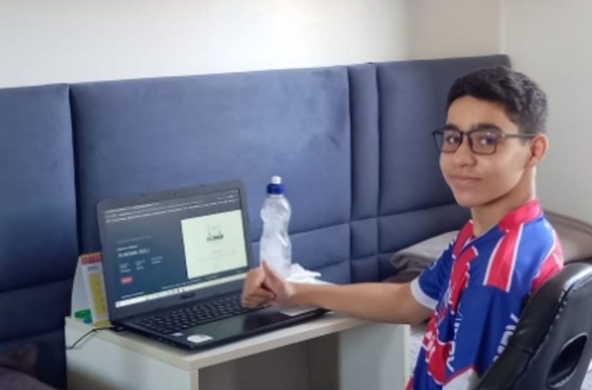  Aos 15 anos, estudante do Amapá vira calouro de medicina na Unifap: 'esforço máximo’