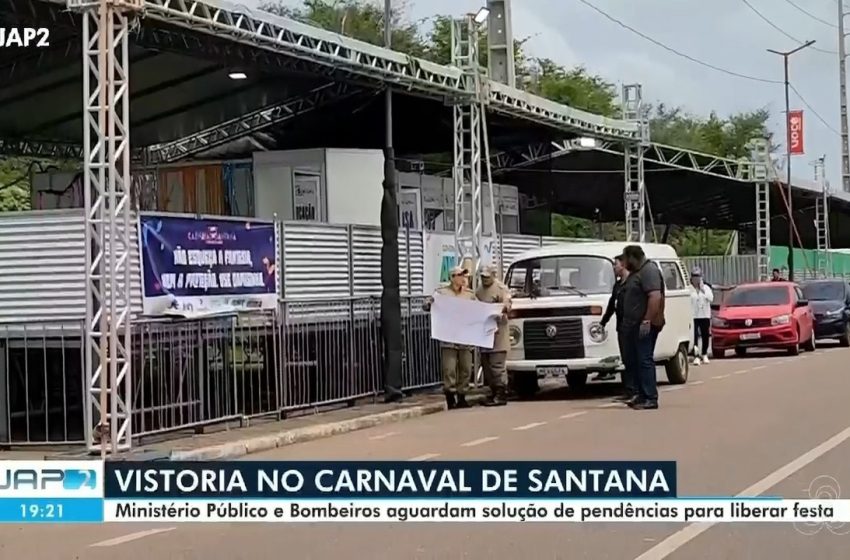  Carnaval em Santana é adiado após bombeiros identificarem irregularidades