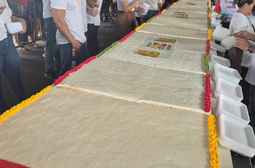  Aniversário de 268 anos de Macapá é marcado por tradicional corte de bolo e missa de ação de graças