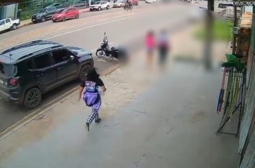  Vídeo mostra momento que criança autista é resgatada de suspeito de estupro no AP