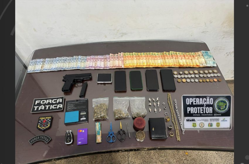  Ação da PM resulta na prisão de seis pessoas suspeitas de tráfico de drogas no Amapá