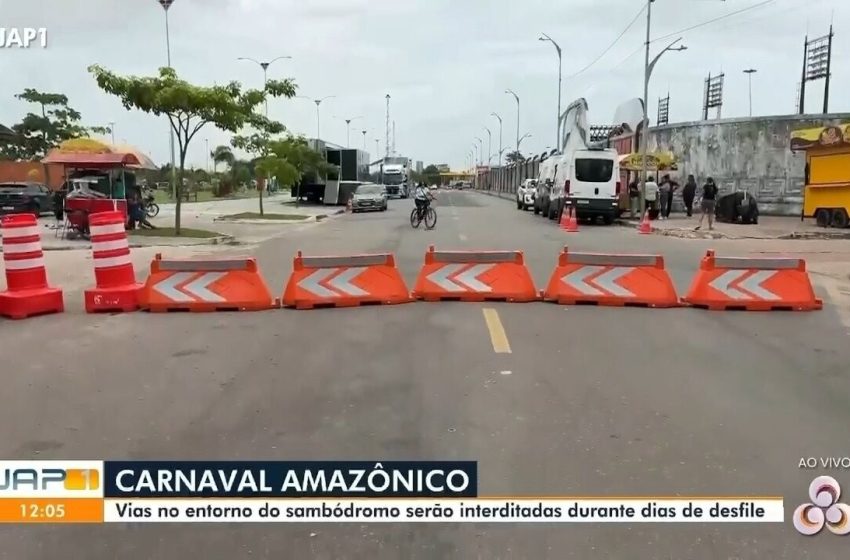  Carnaval 2026: veja mudanças no trânsito durante desfiles das escolas de samba em Macapá