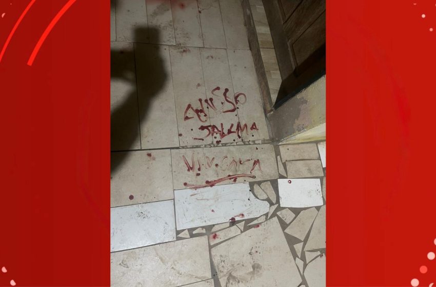  Homem é preso suspeito de invadir casa da ex e escrever ameaças com sangue no chão, no Amapá