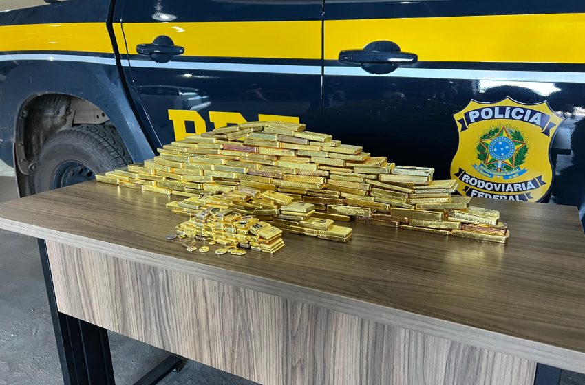  Mais de meia tonelada de ouro ilegal foi apreendida no Brasil em 5 anos; Roraima lidera em 2024 e 2025