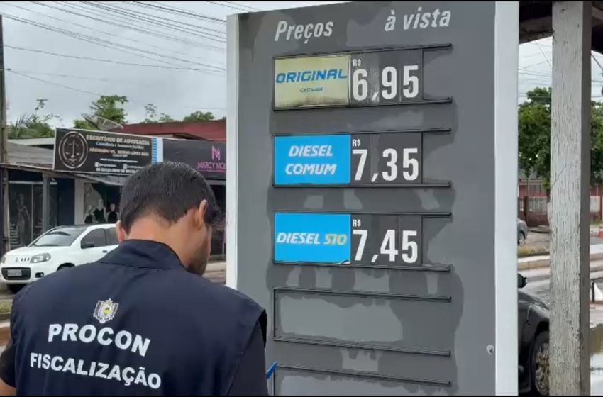  Procon notifica 52 postos de gasolina no Amapá após aumento nos preços