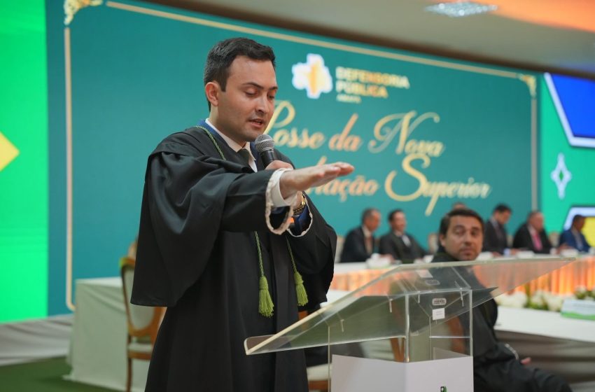  Igor Giusti assume Defensoria Pública do Amapá como primeiro amapaense de carreira no cargo