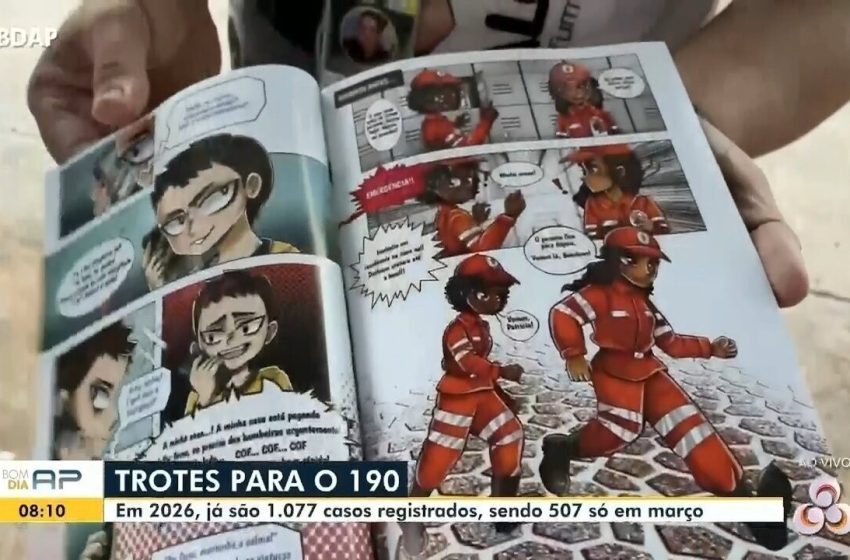  Mais de mil trotes foram registrados pela polícia do AP entre janeiro e março; prática é crime