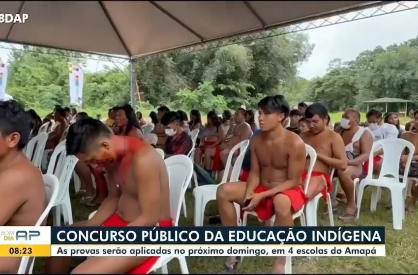  Concurso para educação indígena reúne mais de mil candidatos no Amapá neste domingo (26)