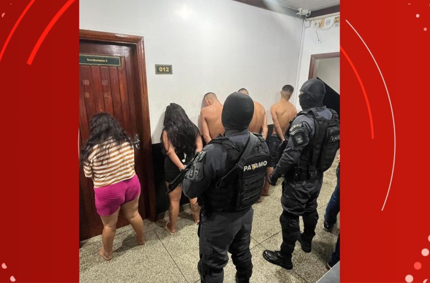  Denúncia leva à prisão de 5 pessoas e apreensão de 174 porções de drogas em Macapá