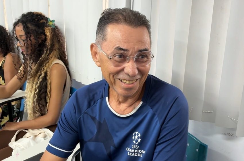  Aos 76 anos, estudante do Amapá inicia primeira graduação na Unifap: ‘realizar esse sonho’