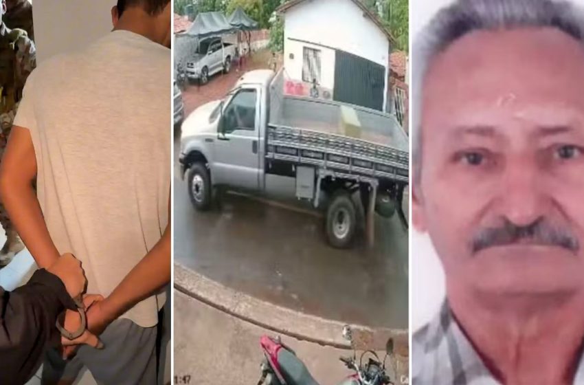  Presos suspeitos de envolvimento em morte de idoso que foi amarrado durante assalto em casa no Norte do PI