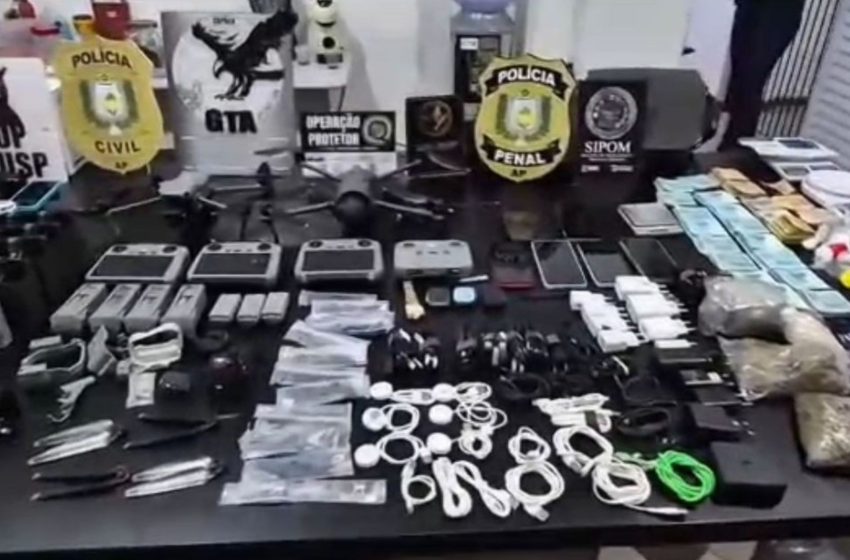 'Nossa maior vulnerabilidade é o espaço aéreo', diz diretor de presídio no Amapá
