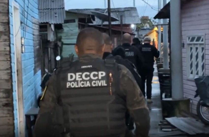  Suspeitos de render e roubar família com violência dentro de casa são presos, no Amapá