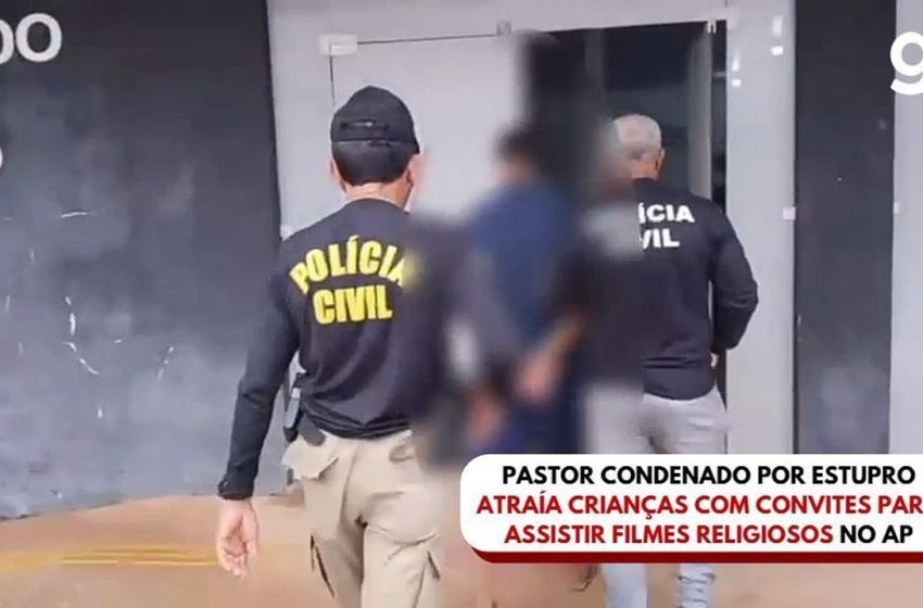  Pastor condenado por estupro atraía crianças com convites para assistir filmes religiosos no AP