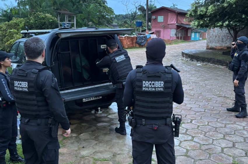  Suspeito de armazenar material de abuso sexual infantojuvenil é preso em Mazagão, no Amapá