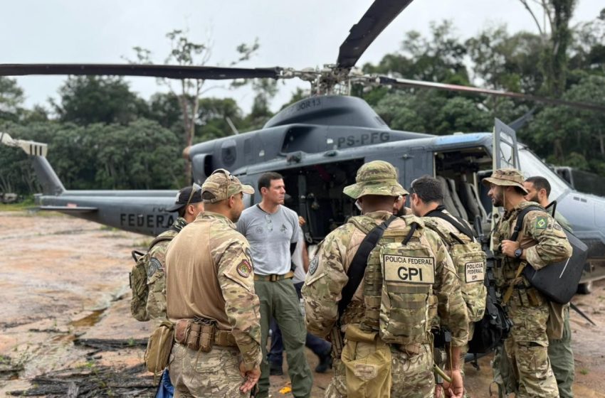  Sete áreas de garimpo ilegal são desativadas em operação na divisa do Amapá com Pará