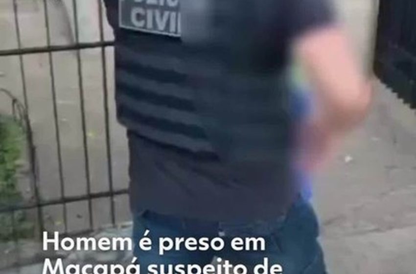  Homem é preso em Macapá suspeito de esconder carros roubados para grupo criminoso